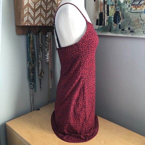 VTG Cosabella Leopard Print Slip Chemise Nightie - Made in Italy - Picture 6 of 8